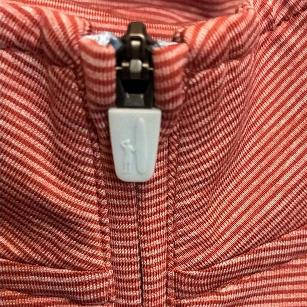 Johnnie-O Burnt Rust 1/4 zip